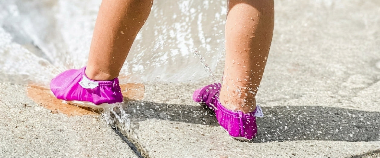 Chaussons d'eau rose Palm Beachies