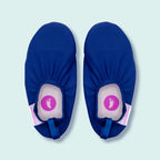 Chaussons d'eau navy vu du dessus