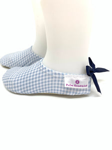 Gingham with Bow Kids Water Shoes